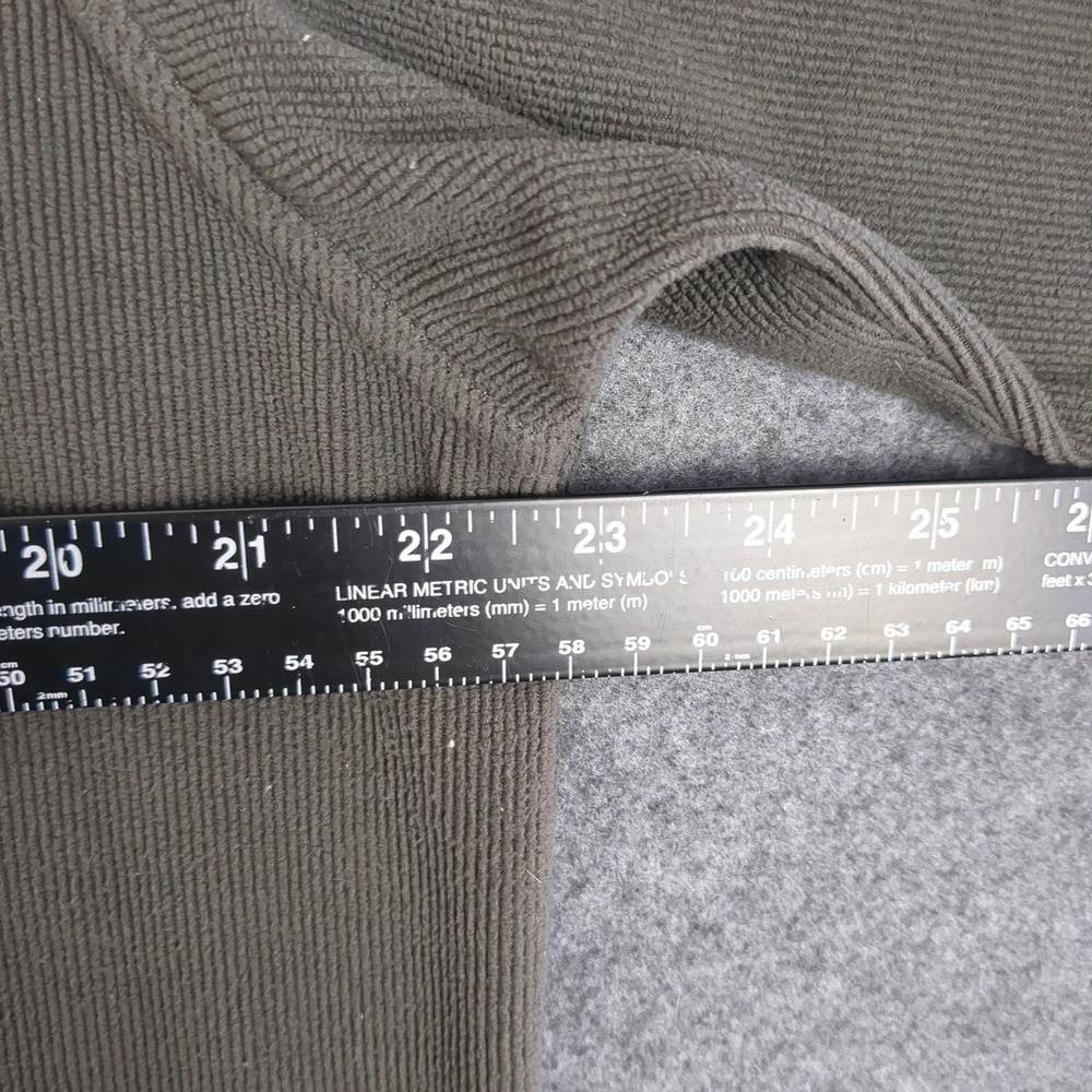 Columbia Mens Large Corduroy Button Down Shirt Olive Green Long Sleeve Hiking L - Picture 11 of 12
